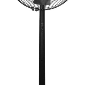 Staande Ventilator Met Afstandsbediening 135cm Luxe Zwart