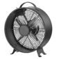 Tafelventilator Retro Ø25.8cm Mat Zwart